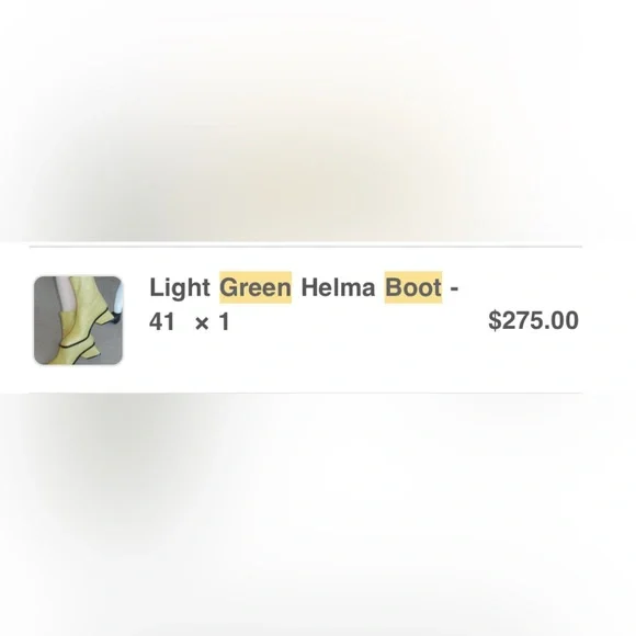 Paloma Wool Light Green Helma Boot - Picture 7 of 12